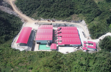 贵州兴义时产350吨精品砂石骨料项目